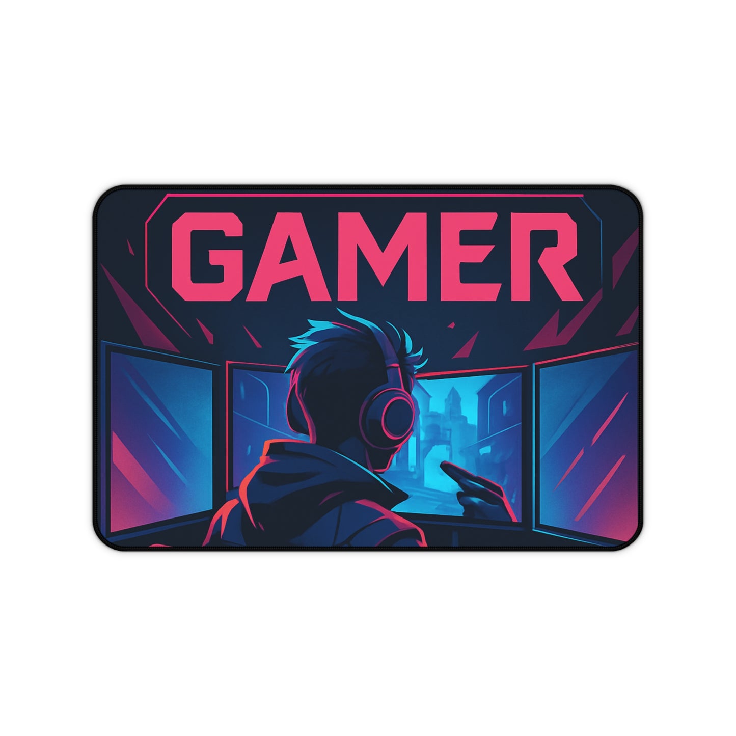 Gamer Desk Mat - Perfect for Gaming Setup, Office Decor, Gift for Gamers, Computer Accessories, Gaming Room Decor