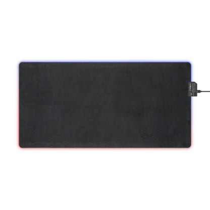 LED Gaming Mouse Pad with Dynamic Illumination, Ideal for Gamers, Desk Decor, Birthday Gifts, Gaming Setup Essentials, LED Light Mouse Pad
