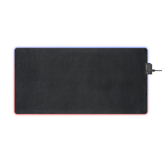 LED Gaming Mouse Pad with Dynamic Illumination, Ideal for Gamers, Desk Decor, Birthday Gifts, Gaming Setup Essentials, LED Light Mouse Pad