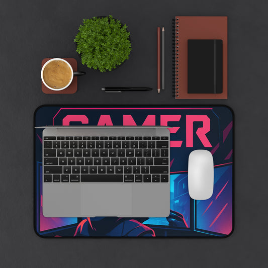 Gamer Desk Mat - Perfect for Gaming Setup, Office Decor, Gift for Gamers, Computer Accessories, Gaming Room Decor