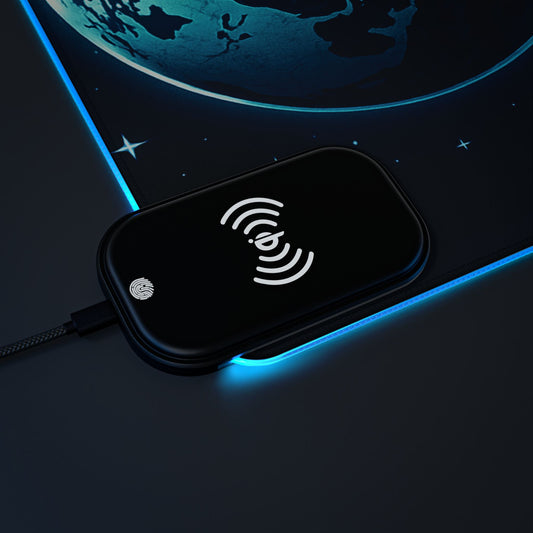 LED Gaming Mouse Pad, Wireless Charging