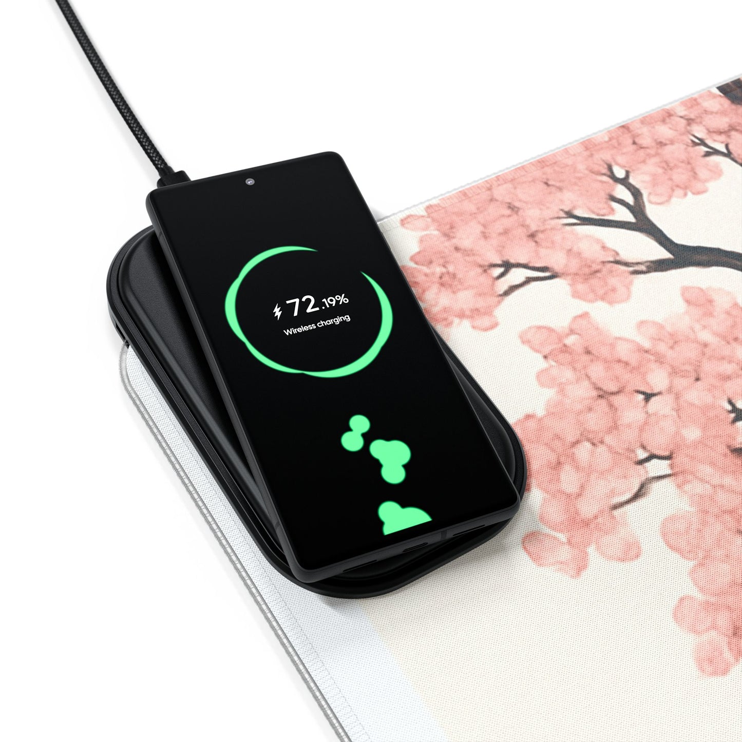 Illuminated Wireless Charging Gaming Mouse Pad, RGB Mood Lighting, Desk Accessory for Gamers, Unique Gift for Birthdays, Gaming Room [...]