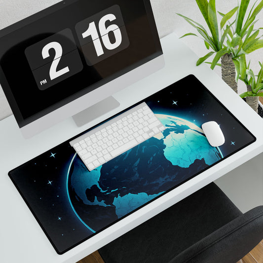 Celestial Desk Mat - Galaxy Themed Office Accessories for Home or Work, Gaming, or Study, Perfect Gift for Space Lovers