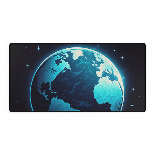 Celestial Desk Mat - Galaxy Themed Office Accessories for Home or Work, Gaming, or Study, Perfect Gift for Space Lovers